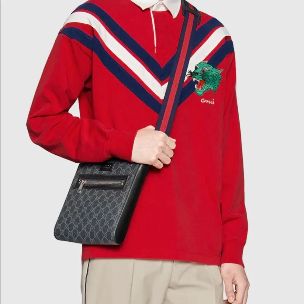 Gucci GG Black Small Messenger Bag
